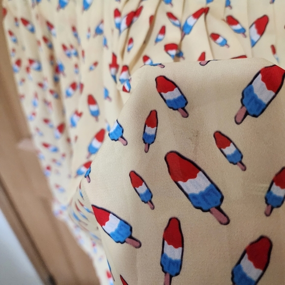 NWOT Tailor & Twirl Rocket Popsicle Pin-Up Dress, Medium - Picture 4 of 11